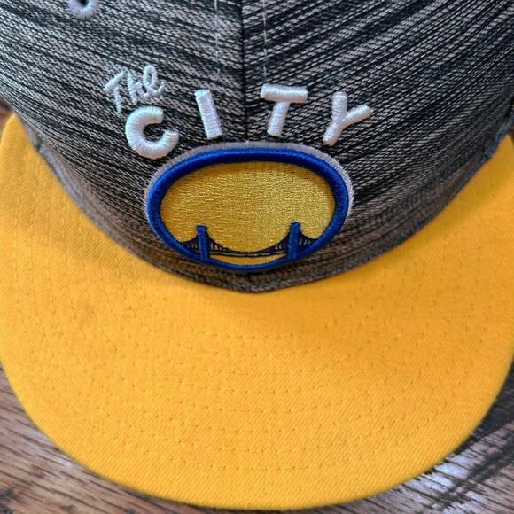 Golden State Warriors The City 59Fifty Hardwood Classic Hat - Picture 2 of 6